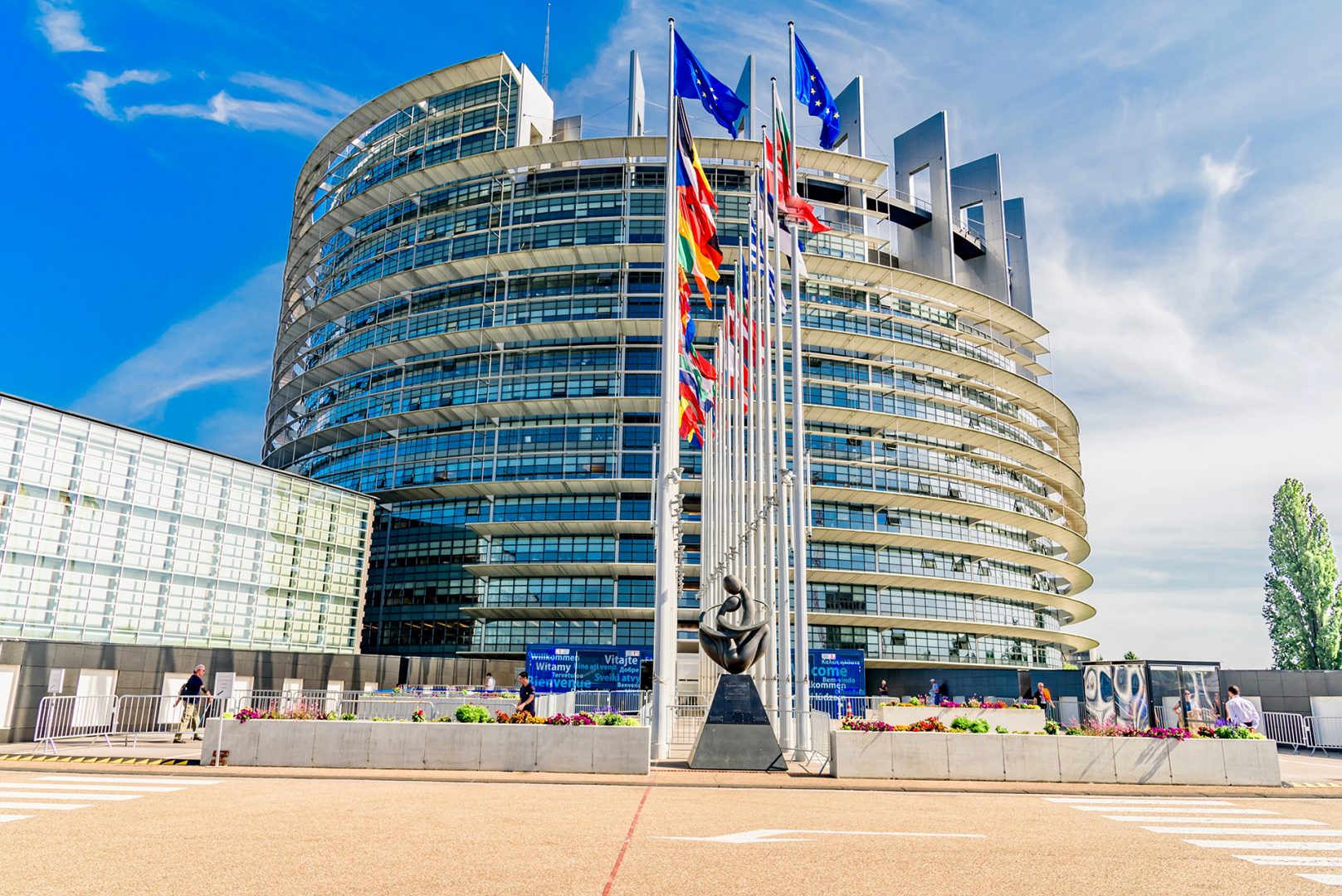 Bild - På tågluff till Europaparlamentet